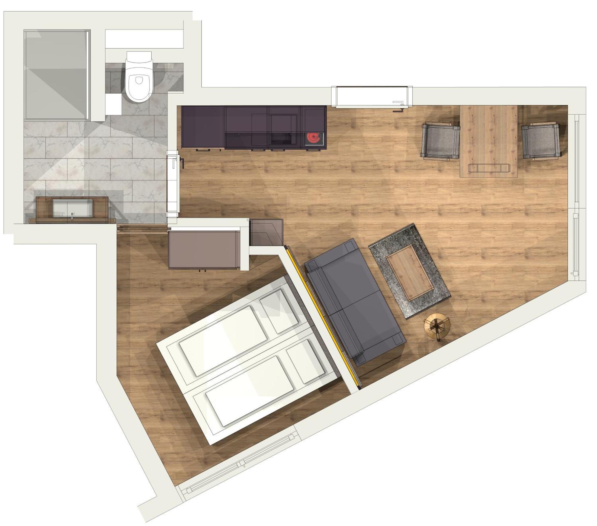 Cabin8 Alpine Flair Apartment *
